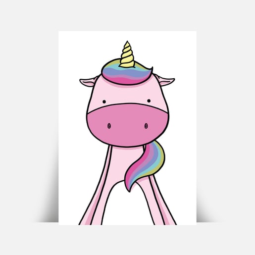 unicorn picture for child's room